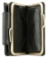 Женский компактный кожаный кошелёк на рамке Tony Perotti 331120 Italico Wallet 331120/1 1 Чёрный - фото №4