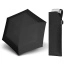 Зонт легкий плоский механический Doppler 722631 Carbonsteel Mini Slim Uni купол 90 см 722631DSZ Black - фото №1