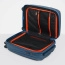 Чемодан с портпледом, амортизаторами и стопором Eberhart 07L*420 Lotus 2.0 S 55 см USB  07L-011-420 011 Blue Brilliant - фото №2