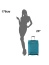 Чемодан на 2 колёсах 4 Roads 823 20″ Upright 53 см Expandable 823 (20″) Бирюза C-584 Бирюзовый - фото №3