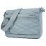 Женская стеганая сумка Hedgren HIC176 Inner City Eye Quilted Shoulder Bag 10.1″ RFID HIC176/868-09 868 Pearl Blue Quilt - фото №1