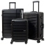 Алюминиевый чемодан на защелках Robinzon RA903-A Wellington Spinner S 53 см RA903-A-01 01 Black - фото №11
