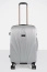 Чемодан с весами, портпледом, амортизаторами и стопором Eberhart 07L*424 Lotus 2.0 M 68 см Exp 07L-008-424 008 Silver - фото №4