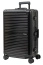 Алюминиевый чемодан на защелках Robinzon RA902-A Wellington Spinner M 67 см RA902-A-01 01 Black - фото №1