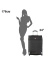 Чемодан на 2 колёсах 4 Roads 823 24″ Upright 63 см Expandable 823 (24″) Антрацит 036 Anthracite - фото №3