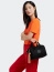 Женская сумка Kipling KI767153H Bina M Medium Crossbody Rose Black  KI767153H 53H Rose Black - фото №3