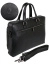Мужская кожаная сумка Ego Favorite 033-1497-01 с отделением для ноутбука 14″ 033-1497-01 Black - фото №9