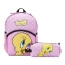 Детский набор чемодан, рюкзак, мешок и пенал Roncato 441011 Looney Tunes Kids Baby Trolley 46 см