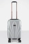 Чемодан с портпледом, амортизаторами и стопором Eberhart 07L*420 Lotus 2.0 S 55 см USB  07L-008-420 008 Silver - фото №4