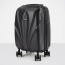Чемодан с портпледом, амортизаторами и стопором Eberhart 07L*420 Lotus 2.0 S 55 см USB  07L-009-420 009 Black - фото №1