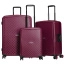 Чемодан на защелках Robinzon RP6802-C Cuba Spinner M 67 см RP6802-C-29 29 Wine Red - фото №11