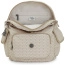 Рюкзак женский Kipling KI2525R63 City Pack S Small Backpack Signature Beige