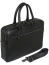 Мужская кожаная сумка Ego Favorite 033-3870-01 с отделением для ноутбука 14″ 033-3870-01 Чёрный - фото №12