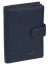 Кожаная обложка для паспорта и автодокументов Ego Favorite 306-0150М с отделениями для карт 306-0150М Тёмно-синий - фото №1