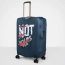 Чехол на большой чемодан Eberhart EBH971-L Not Yours Suitcase Cover L/XL EBH971-L Black - фото №2