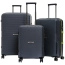 Чемодан на колёсах Robinzon RP123-2 Santorini Contrast Spinner S 55 см RP123-2-75 75 Bright Grey - фото №11