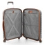Чемодан премиум с кожаной отделкой Roncato 5222 E-Lite M Trolley 72 см