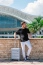 Чемодан American Tourister 81G*001 Flylife Spinner 55 см Expandable 81G-25001 25 Sky Silver - фото №3