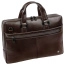 Мужская деловая кожаная сумка Ego Favorite 036-5951-01 формата А4 14″ 036-5951-01 Коричневый - фото №1