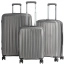 Чемодан на колёсах Robinzon RP3591-X Elba Deluxe Spinner L 74 см Exp RP3591-X-55 55 Galaxy Grey - фото №13