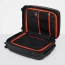 Чемодан с портпледом, амортизаторами и стопором Eberhart 07L*420 Lotus 2.0 S 55 см USB  07L-009-420 009 Black - фото №2