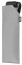 Зонт легкий плоский механический Doppler 722863 Carbonsteel Mini Slim купол 88 см 7228632704 Grey - фото №2