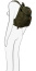 Рюкзак с клапаном Bric's BXL40599 X-Collection X-Bag Excursion Laptop Backpack 14″ BXL40599.078 078 Olive - фото №3