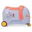 Детский чемодан-каталка делюкс Samsonite CT2-81001 Dream Rider Deluxe Elephant Lavend CT2-81001 81 Elephant Lavend - фото №8