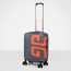 Чехол на маленький чемодан Eberhart EBH207-S Suitcase Cover S EBH207-S Grey - фото №1