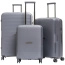 Чемодан на колёсах Robinzon RP121-3 Santorini Deluxe Spinner L 77 см RP121-3-55 55 Galaxy Grey - фото №11