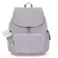 Женский рюкзак Kipling K156351FB City Pack S Small Backpack Tender Grey K156351FB 1FB Tender Grey - фото №4