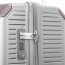 Чемодан с защитой углов Echolac PC148A-20 Shogun S 55 см 1119TA148919200 Silver - фото №6