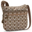 Женская сумка Kipling KI2520L57 Arto S Small Crossbody Bag Signature Brown KI2520L57 L57 Signature Brown - фото №1