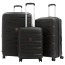 Чемодан Roncato 413463 Flight DLX Spinner S 55 см Expandable 413463-01 01 Black - фото №16