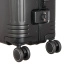 Алюминиевый чемодан на защелках со съемными колесами Verage GM20025W19 Birmingham Spinner S 53 см GM20025W19 Black - фото №11