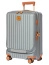 Чемодан-офис Bric's BRK28028 Capri 21″ Trolley S 55 см With Pocket 16″ USB Expandable BRK28028.021 021 Silver - фото №1