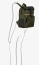 Рюкзак со светодиодной полосой BY by Bric's B3Y04493 Eolo Design Backpack Roll-top Opening 15″ B3Y04493.078 078 Olive - фото №5