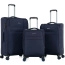 Чемодан на 4 колесах 4 Roads 6310 (24″) Spinner 66 см Expandable 6310 (24") Тёмно-синий - фото №12