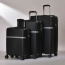 Чемодан на колёсах Roncato 419756 Airglam 2.0 Trolley L 77 см Expandable 419756-01 01 Black - фото №14