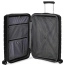 Чемодан на колёсах Roncato 418182 Butterfly B-Flying Spinner M 67 см Expandable 418182-01 01 Black - фото №2