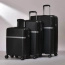 Чемодан на колёсах Roncato 419758 Airglam 2.0 Cabin Trolley 55 см Expandable 419758-01 01 Black - фото №14