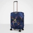Чехол на средний чемодан Eberhart EBH976-M Suitcase Cover M EBH976-M Blue - фото №2