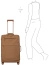 Чемодан Bric's с колесами Hinomoto BXL58139 X-Collection X-Bag 27″ Spinner With Frame 71 см BXL58139.865 Brown - фото №3