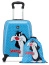 Детский набор чемодан и мешок Roncato 441001 Looney Tunes Kids Baby Trolley 46 см