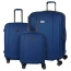 Чемодан на колесах с амортизаторами Eberhart 06R*428 Riviera Spinner L 78 см 06R-011-428 011 Blue - фото №9