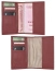 Кожаная обложка для паспорта Ego Favorite 306-0149-1А с отделениями для карт 306-0149-1А Вишневый - фото №2