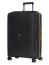 Чемодан на колёсах Robinzon RP6122-N Santorini Contrast DLX Spinner M 67 см RP6122-N-61 61 Imperial Black - фото №1