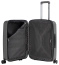 Чемодан на колёсах Robinzon RP3592-X Elba Deluxe Spinner M 65 см Exp RP3592-X-55 55 Galaxy Grey - фото №2
