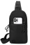 Рюкзак-сумка на одно плечо Rivacase 5312 Dijon Sling Bag 10″ 5312 black Black - фото №5