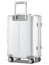 Алюминиевый чемодан на защелках со съемными колесами Verage GM20025W19 Birmingham Spinner S 53 см GM20025W19 Silver - фото №11